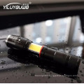 Portable High Power Glare T6 LED warning aluminum flashlight for working